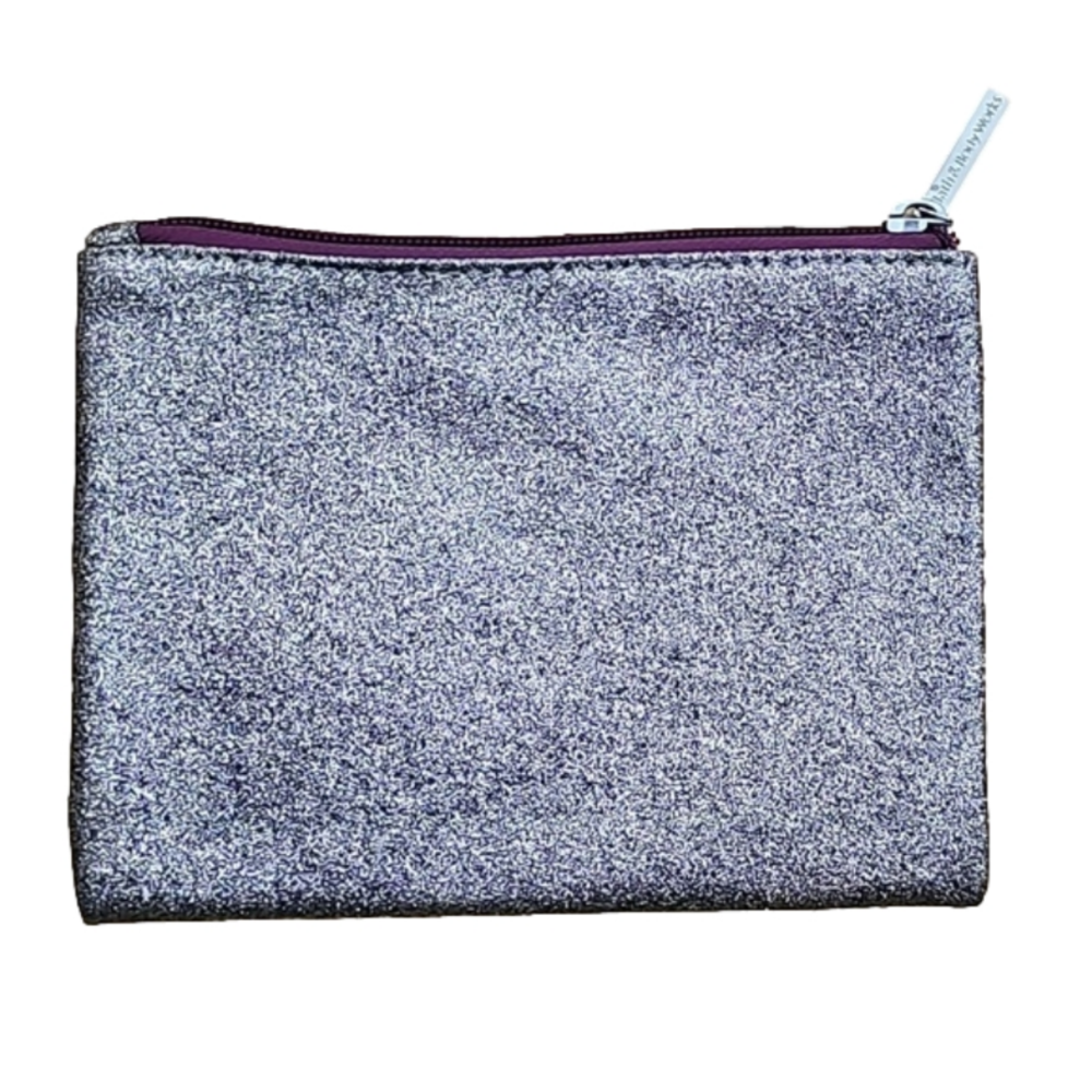 BATH & BODY WORKS Glitter Cosmeric Makeup Bag Pouch